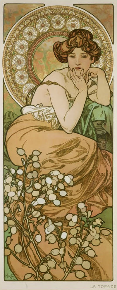 Topaz Alphonse Mucha